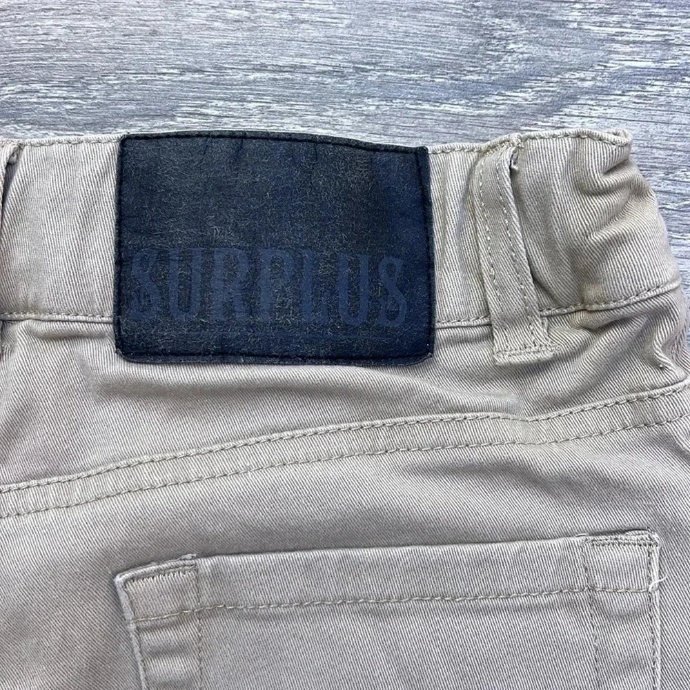 Surplus Straight Khaki Pants, tan